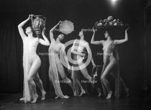 Marion Morgan dancers, between 1914 and 1927. Creator: Arnold Genthe.
