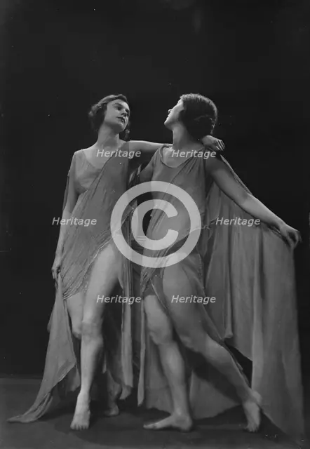 Marion Morgan dancers, between 1914 and 1927. Creator: Arnold Genthe.