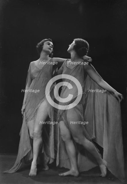 Marion Morgan dancers, between 1914 and 1927. Creator: Arnold Genthe.