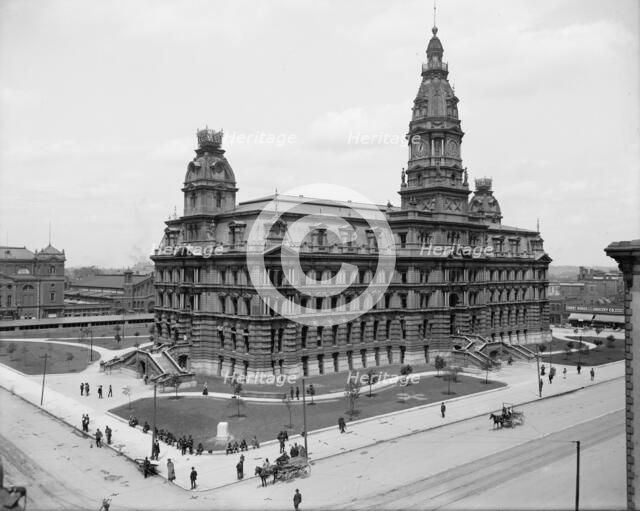 Marion County Court House, Indianapolis, Ind., c1907. Creator: Unknown.