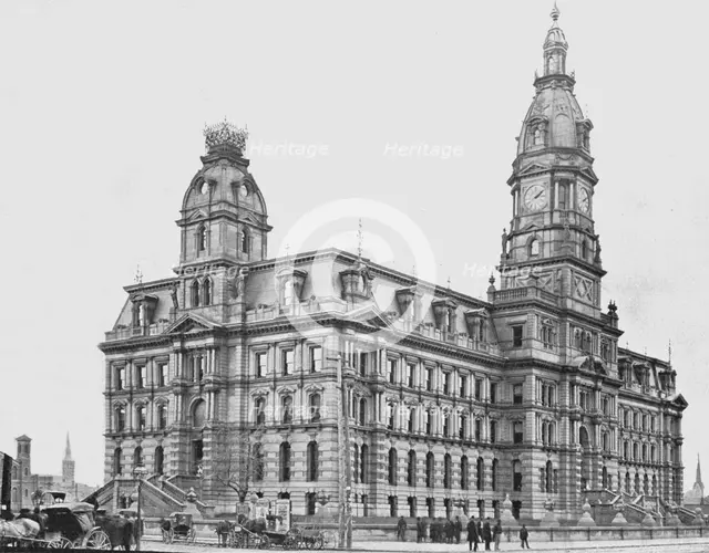 Marion County Courthouse, Indianapolis, USA, c1900. Creator: Unknown.