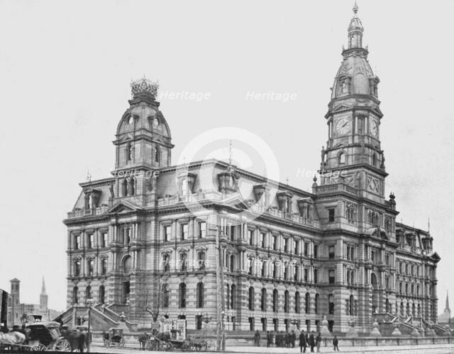 Marion County Courthouse, Indianapolis, USA, c1900. Creator: Unknown.