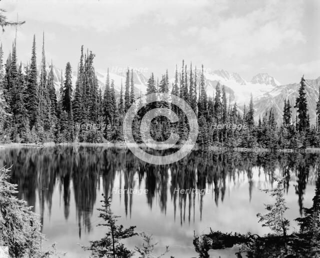 Marion Lake on Mount Abbott, Selkirk Mts., British Columbia, between 1900 and 1910. Creator: Unknown.