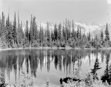 Marion Lake on Mt. Abbott, Selkirk Mtns., B.C., Canada, between 1900 and 1906. Creator: Unknown
