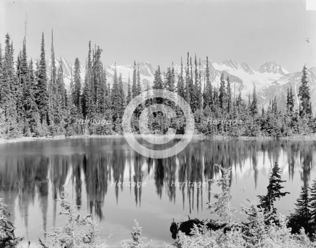 Marion Lake on Mt. Abbott, Selkirk Mtns., B.C., Canada, between 1900 and 1906. Creator: Unknown.