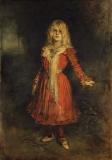 Marion Lenbach (1892-1947), the Artist's Daughter, 1900. Creator: Franz von Lenbach
