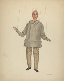 Marionette, 1935/1942. Creator: Vera Van Voris