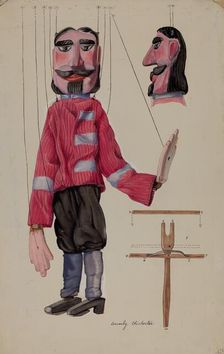 Marionette, 1935/1942. Creator: Beverly Chichester