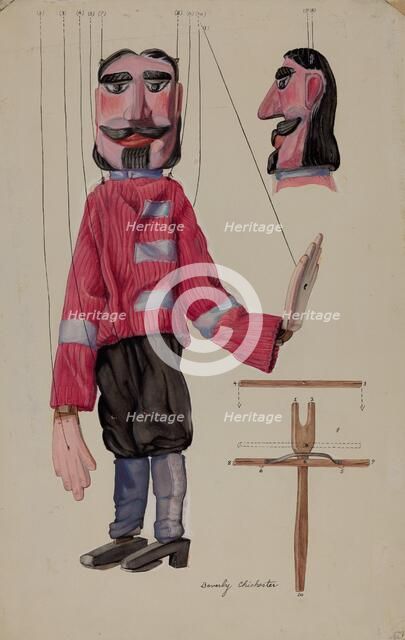 Marionette, 1935/1942. Creator: Beverly Chichester.