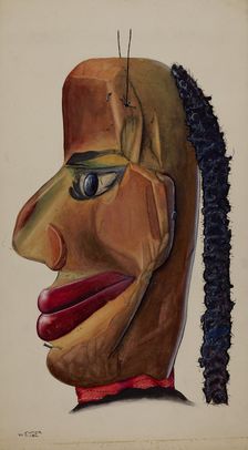 Marionette (Detail), c. 1937. Creator: Elmer Weise