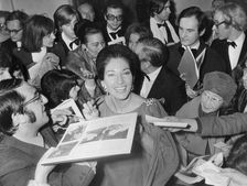 Maria Callas, American-born Greek opera singer, Paris, France, c1970s(?). Creator: Unknown