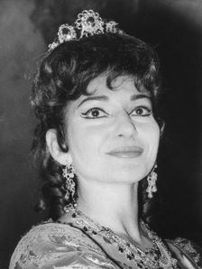 Maria Callas, Greek-born American opera singer, appearing in Tosca c1950s-1960s(?)