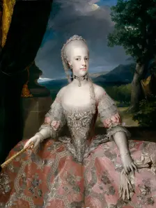 Maria Carolina of Habsburg-Lorraine, Queen of Naples, c1768. Creator: Anton Raphael Mengs