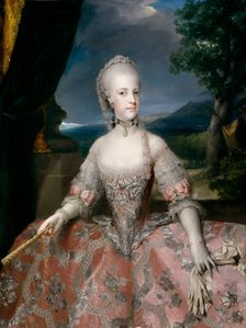 Maria Carolina of Habsburg-Lorraine, Queen of Naples, c1768. Creator: Anton Raphael Mengs