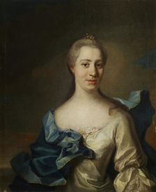 Maria Charlotta Silfverstjerna, c1730s. Creator: Johan Henrik Scheffel