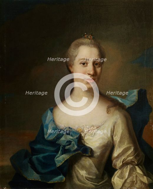 Maria Charlotta Silfverstjerna, c1730s. Creator: Johan Henrik Scheffel.