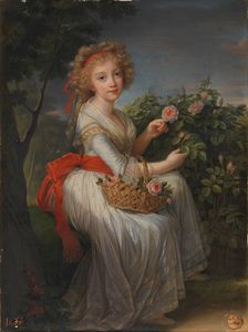 Maria Christina of Naples and Sicily, 1790. Creator: Elisabeth Louise Vigee-LeBrun