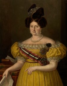 Maria Christina of the Two Sicilies, 1834. Creator: Carlos Blanco