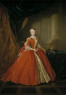 Maria Amalia of Saxony, 1738. Creator: Louis de Silvestre