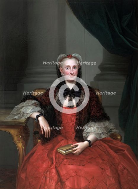 Maria Amalia of Saxony, c1767. Creator: Anton Raphael Mengs.