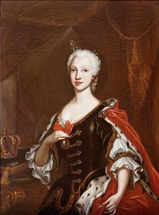 Maria Amalia of Saxony, Queen of Naples, c1739. Creator: Giovanni Maria delle Piane