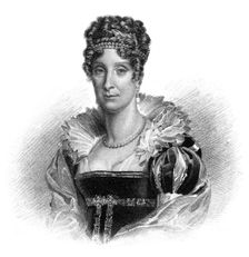 Maria Amalia of the Two Sicilies, consort to King Louis-Philippe, 1830.Artist: Dean