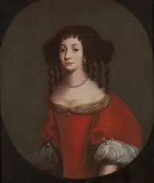 Maria Amalia, Princess of Courland, c17th century. Creator: Anon