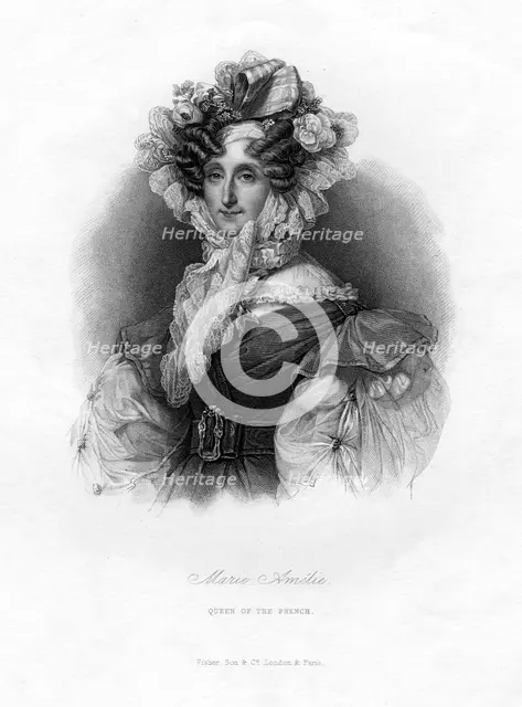 Maria Amalia Teresa of the Two Sicilies, 19th century. Artist: Unknown