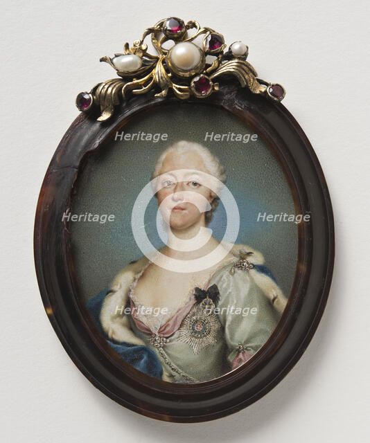 Maria Antonia Walpurgis, Hereditary Electress of Saxony, 1724-1780, before 1779. Creator: Anton Raphael Mengs.