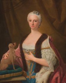 María Antonia Fernanda of Spain, wife of Victor Amadeus III, c1750. Creator: Domenico Duprà