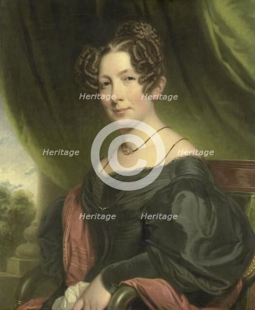 Maria Antoinette Charlotte Sanderson (1782-1859), Wife of Johan Fraser, 1835. Creator: Charles Howard Hodges.