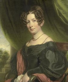 Maria Antoinette Charlotte Sanderson (1782-1859), Wife of Johan Fraser, 1835. Creator: Charles Howard Hodges