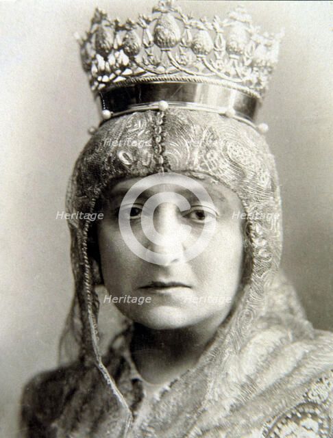 Maria Guerrero (1863-1928), Spanish theater actress.