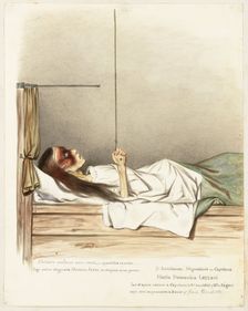 Maria Domenica Lazzari (Lazzeri), a girl with stigmata on her hands, c1840. Creator: Louis Gaston Adrien de Segur