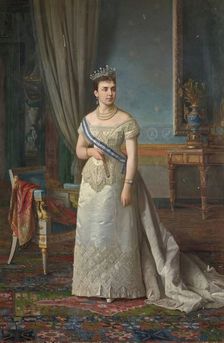 Maria de las Mercedes of Orléans, 1878. Creator: Manuel Ojeda y Siles