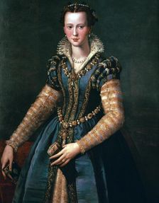 Maria de Medici, 1555. Creator: Alessandro Allori