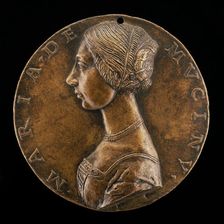 Maria de Mucini [obverse], c. 1475. Creator: Niccolo Fiorentino
