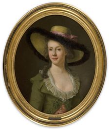 Maria de Ron, née von Breda, 1785. Creator: Carl Fredrik von Breda
