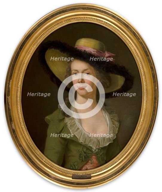 Maria de Ron, née von Breda, 1785. Creator: Carl Fredrik von Breda.
