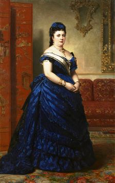 María del Carmen Hernández Espinosa de los Monteros, Duchess Consort of Santoña, 1873. Creator: Federico de Madrazo y Kuntz