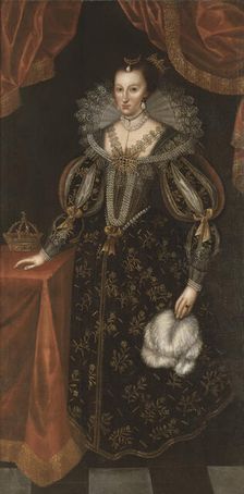 Maria Eleonora, 1599-1655, Queen of Sweden, c17th century. Creator: Anon