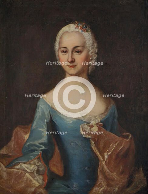 Maria Eleonora Wulf, 1749. Creator: Carl Fredrik von Coln.