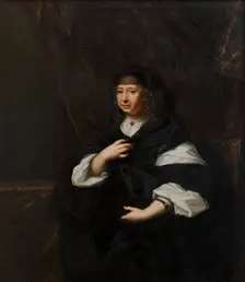 Maria Elisabet, 1610-1684, Princess of Saxony, Duchess of Holstein-Gottorp, 17th century. Creator: David Klocker Ehrenstrahl