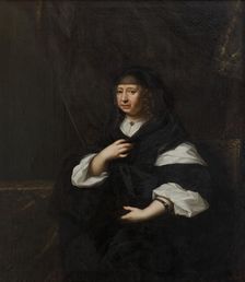 Maria Elisabet, 1610-1684, Princess of Saxony, Duchess of Holstein-Gottorp, 17th century. Creator: David Klocker Ehrenstrahl