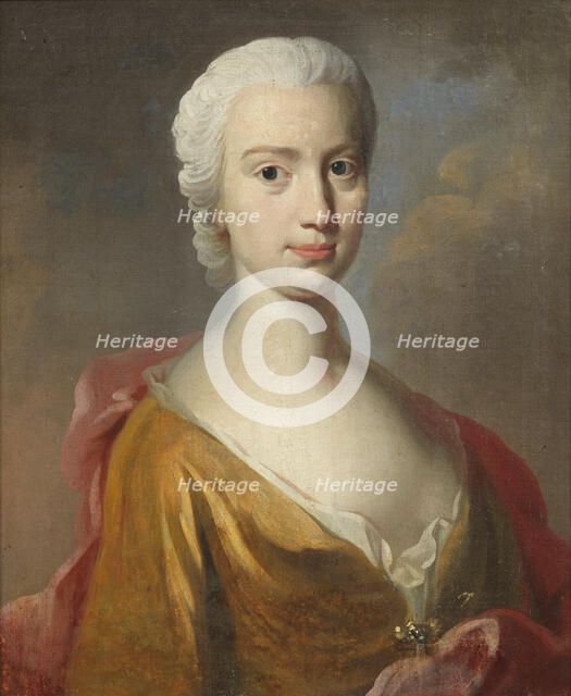 Maria Elisabeth Coyet (1716-1772), married to Baron Jacob Ludvig Maclean, c1740. Creator: Unknown.