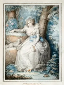 Maria Fitzherbert, companion of King George IV before he became king, 19th century