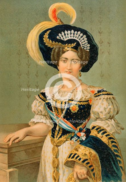 Maria Francisca of Braganza (1800-1834), Portuguese infanta of the House of Braganza..., 1889. Creator: Unknown.