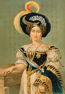 Maria Francisca of Braganza (1800-1834), Portuguese infanta of the House of Braganza..., 1889. Creator: Unknown