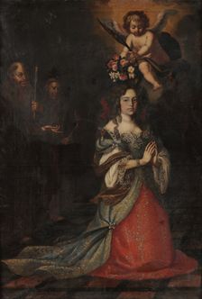Maria Francisca of Savoy (1646-1683), Queen of Portugal , 17th century. Creator: Anonymous