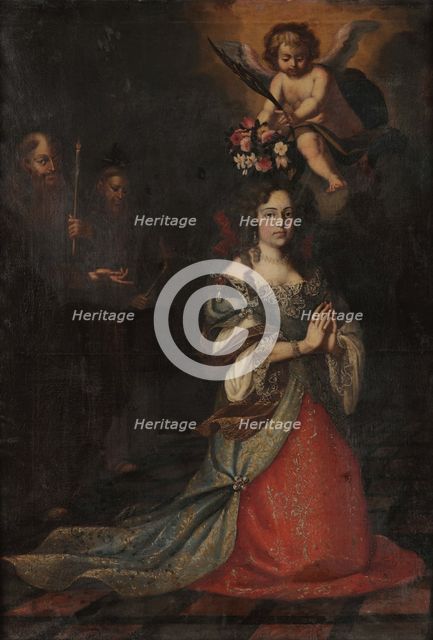 Maria Francisca of Savoy (1646-1683), Queen of Portugal , 17th century. Creator: Anonymous.